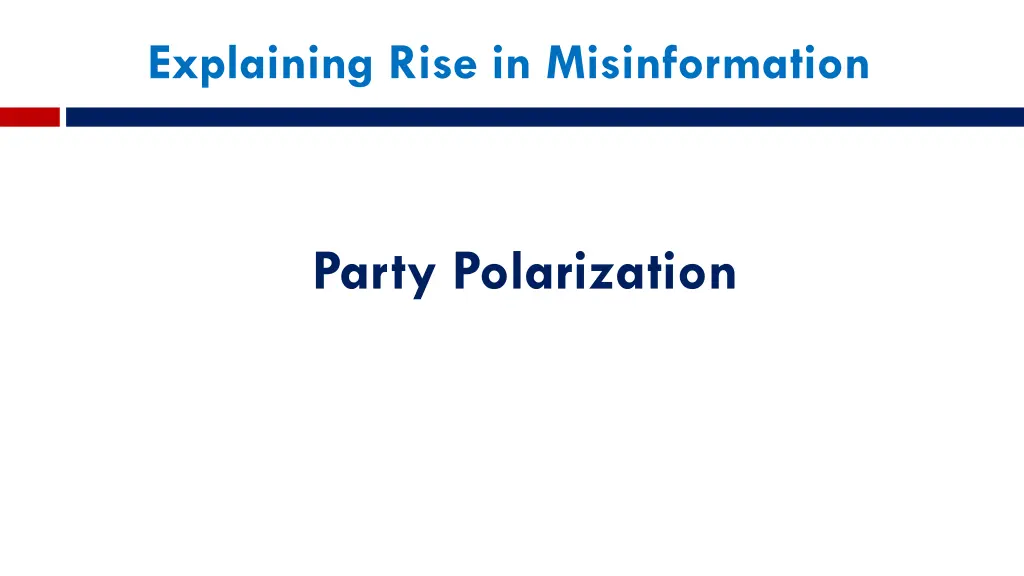 explaining rise in misinformation