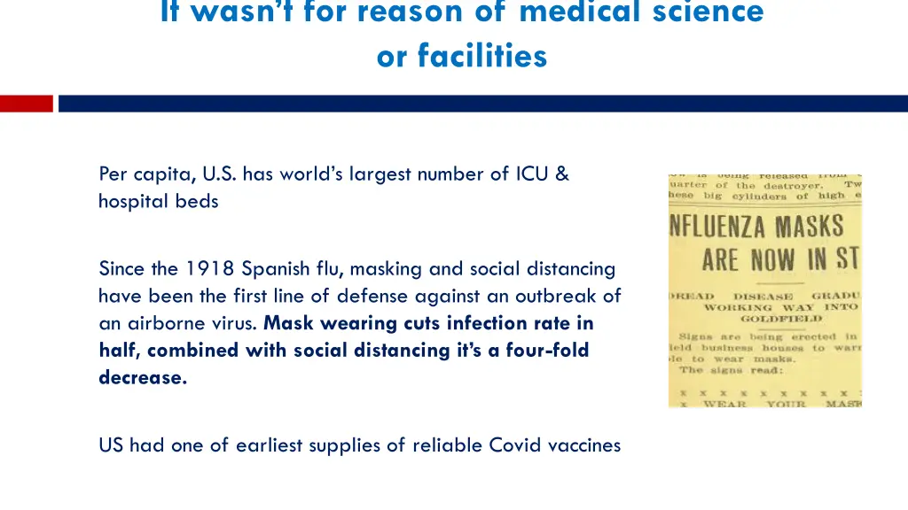 it wasn t for reason of medical science