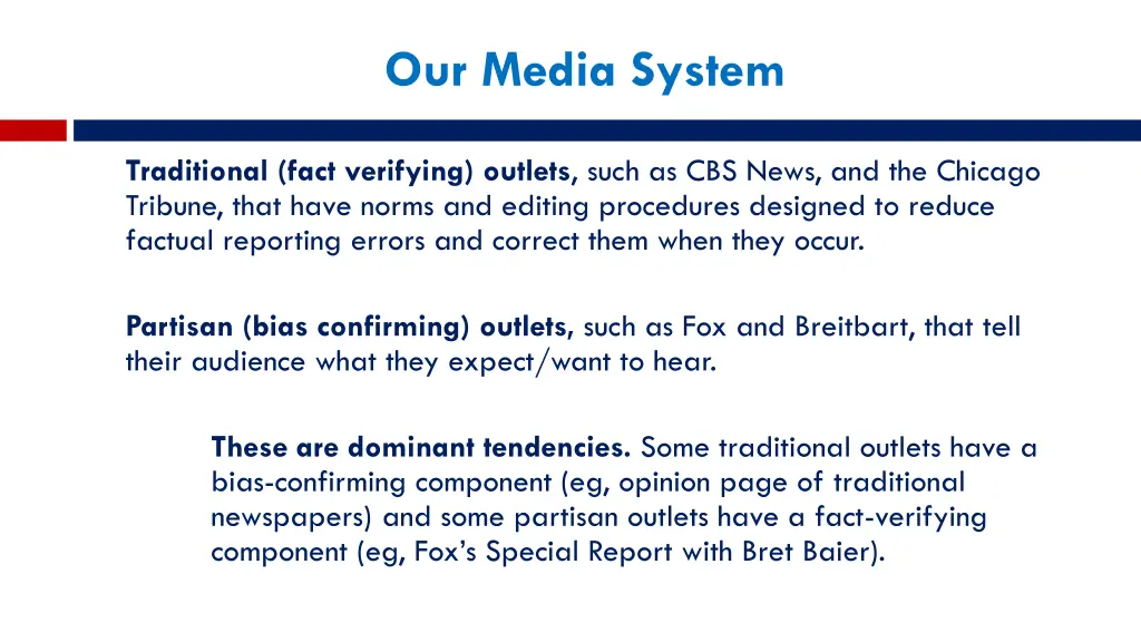 our media system