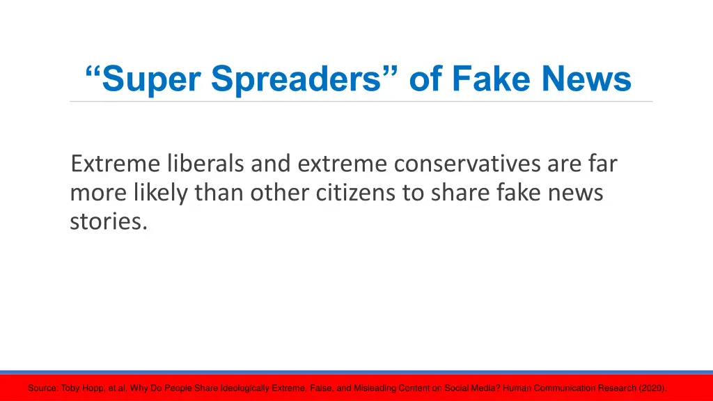 super spreaders of fake news
