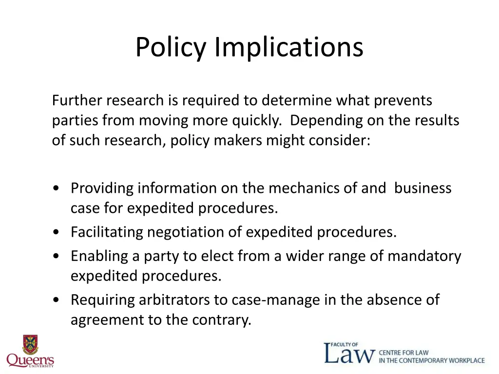 policy implications 1