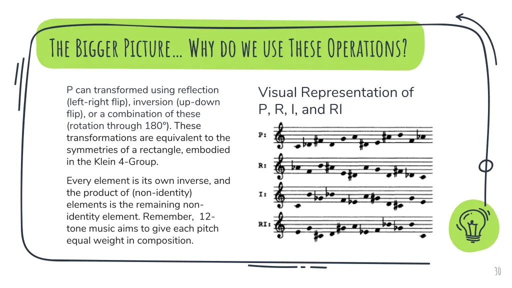 the bigger picture why do we use these operations 1