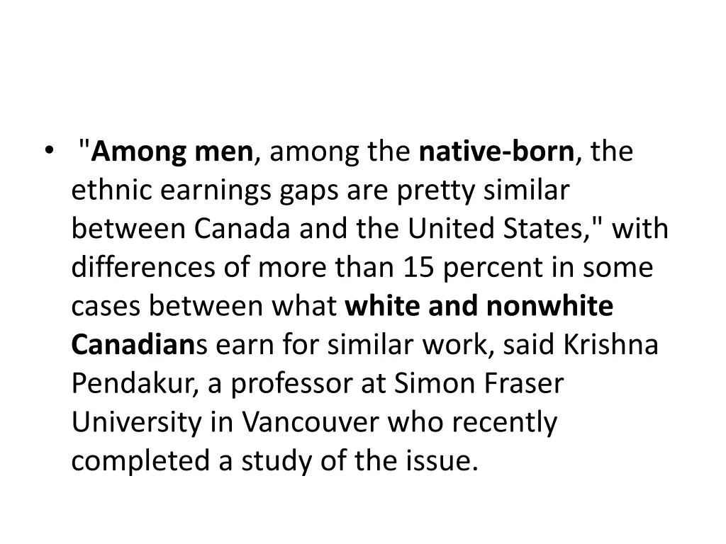 among men among the native born the ethnic