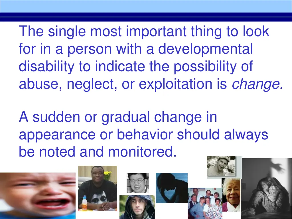 the single most important thing to look