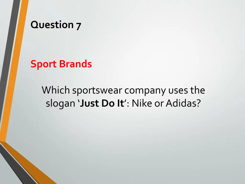 question 7