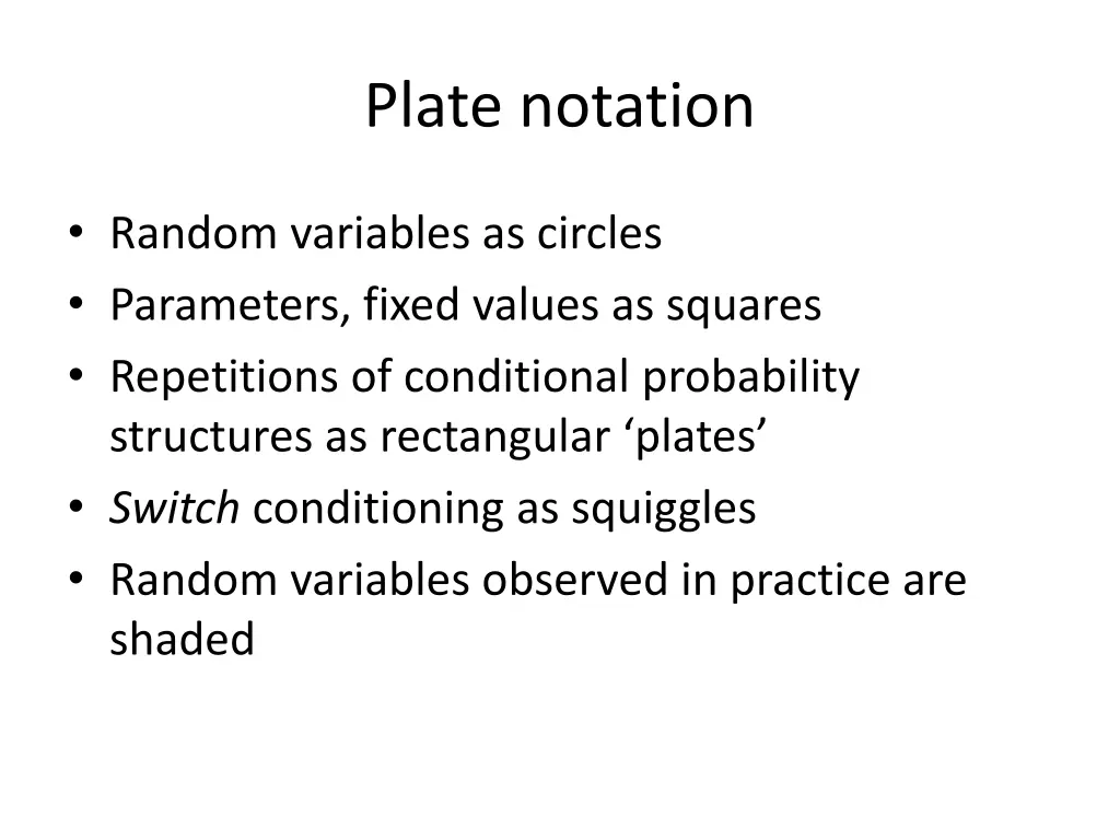 plate notation