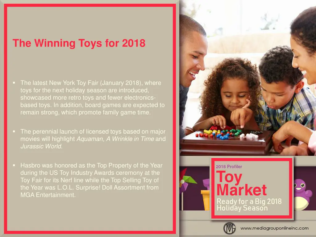the winning toys for 2018