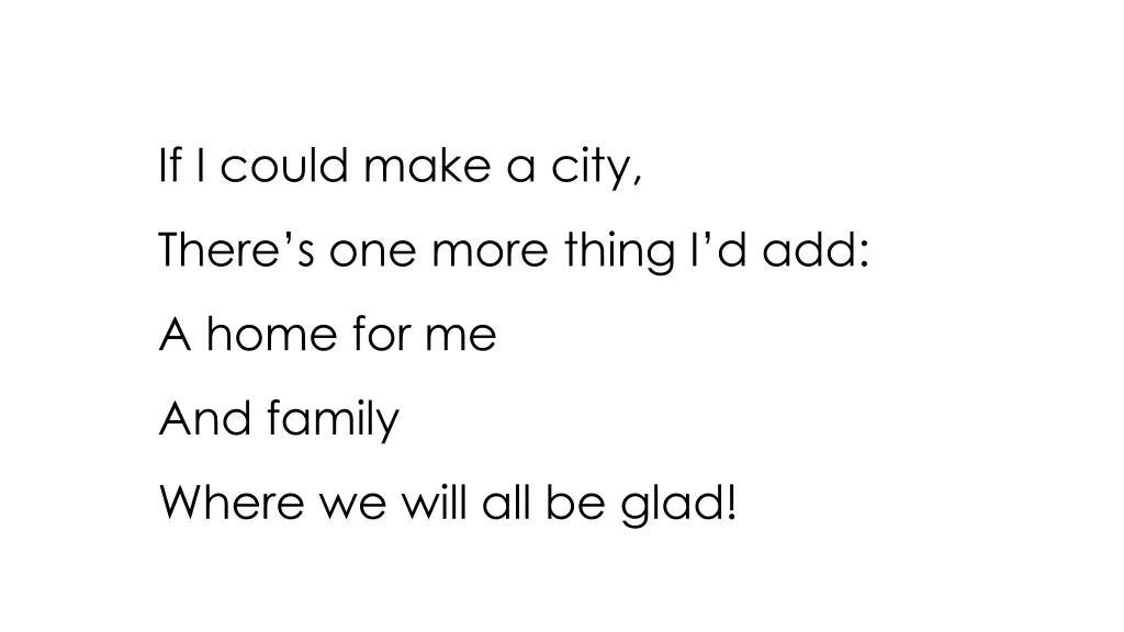 if i could make a city 3