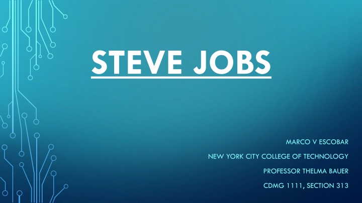 steve jobs