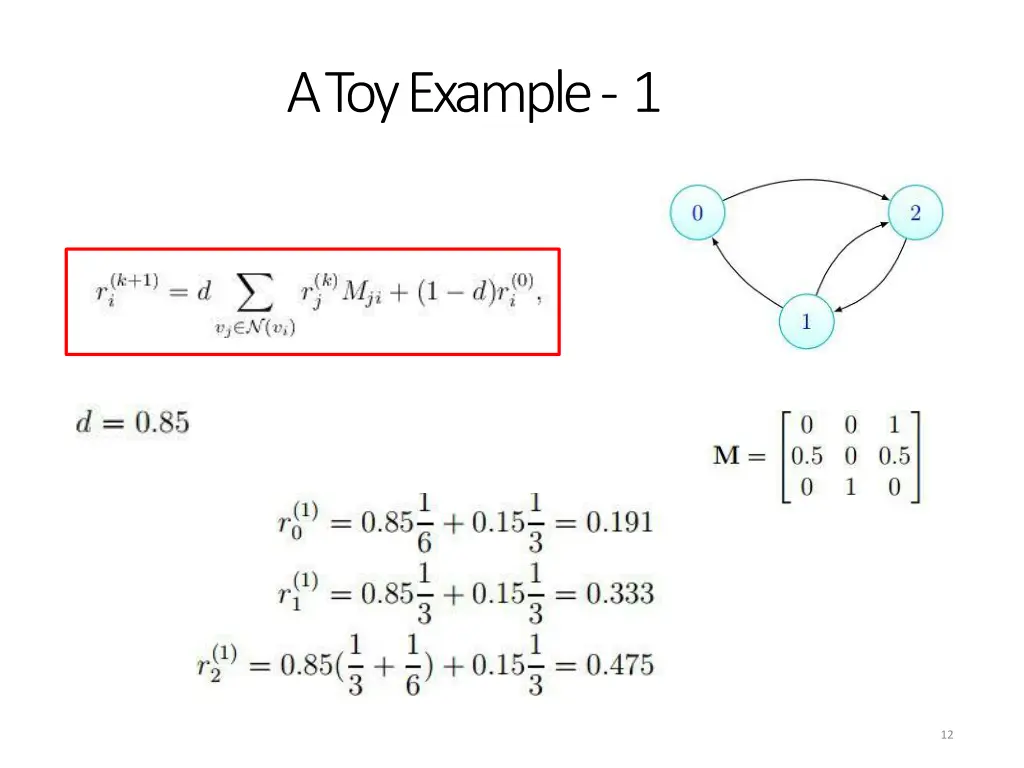 a toy example 1 2