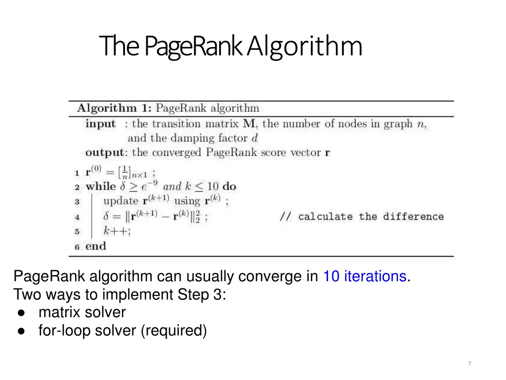 the pagerankalgorithm 5