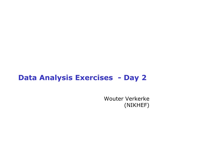 data analysis exercises day 2