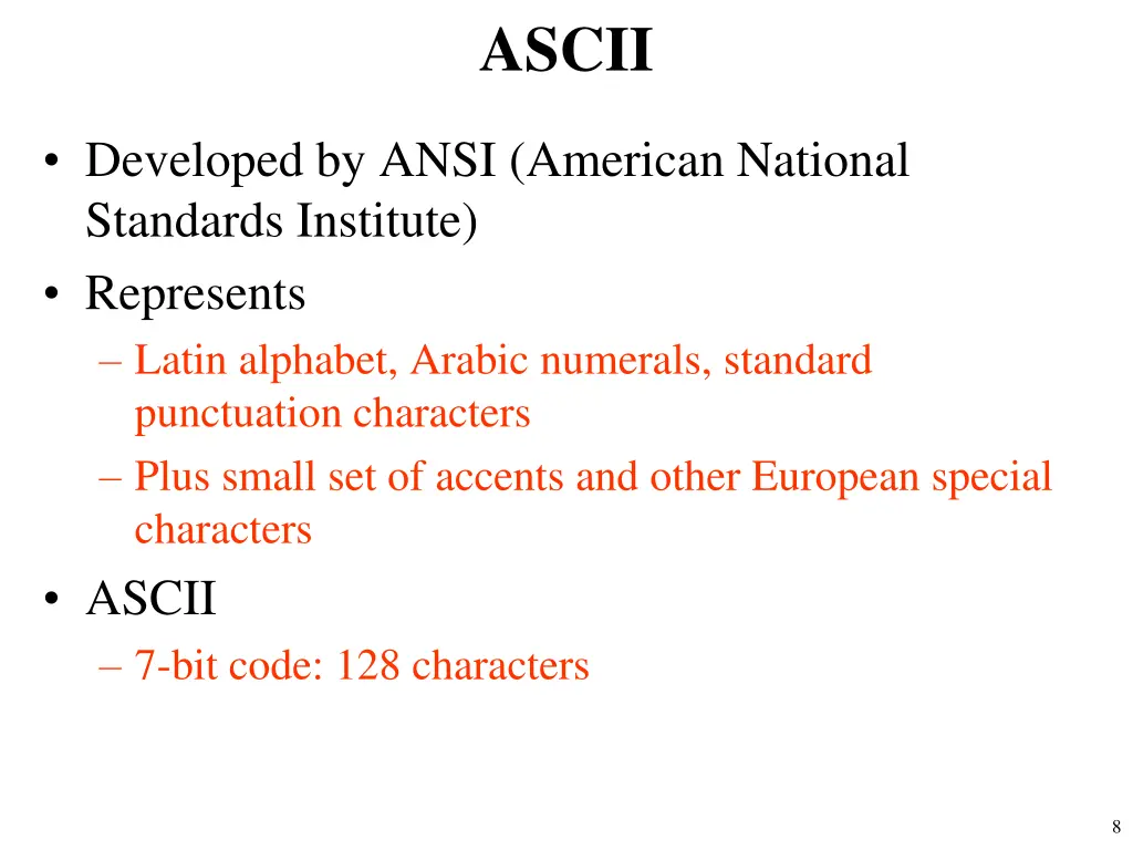 ascii