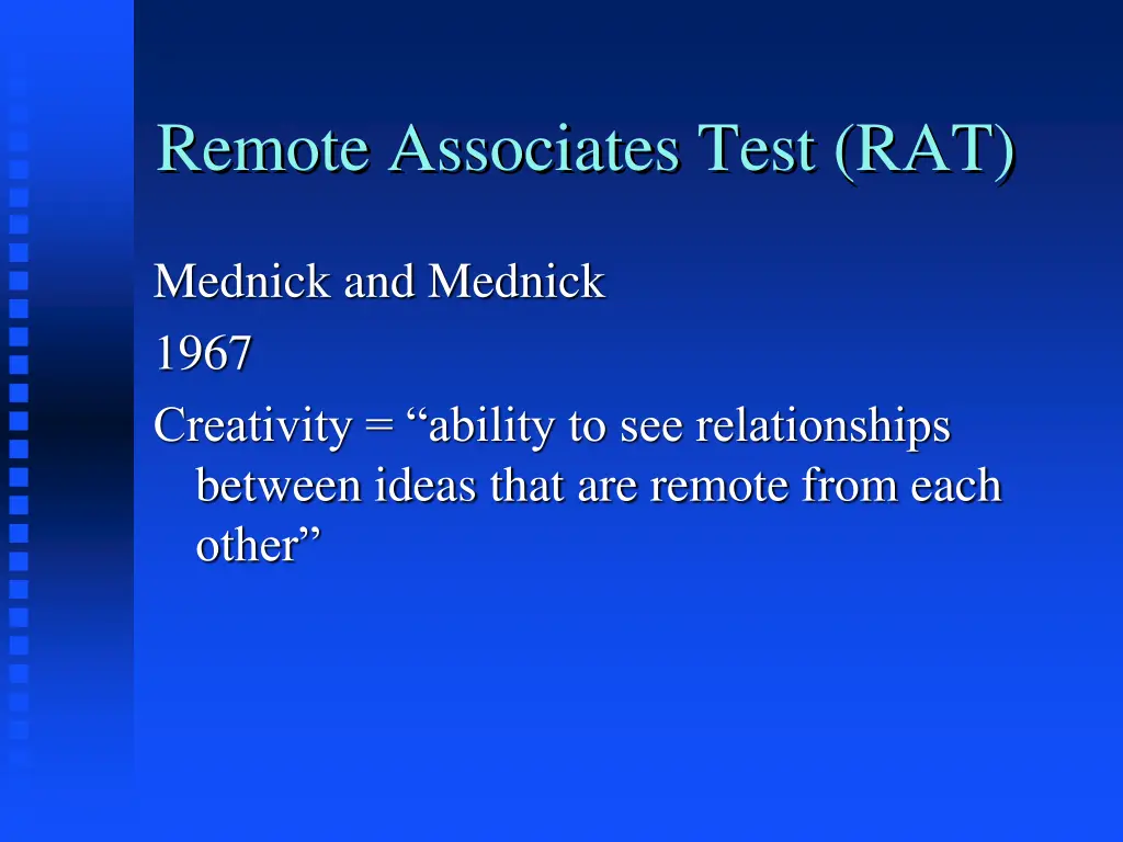 remote associates test rat