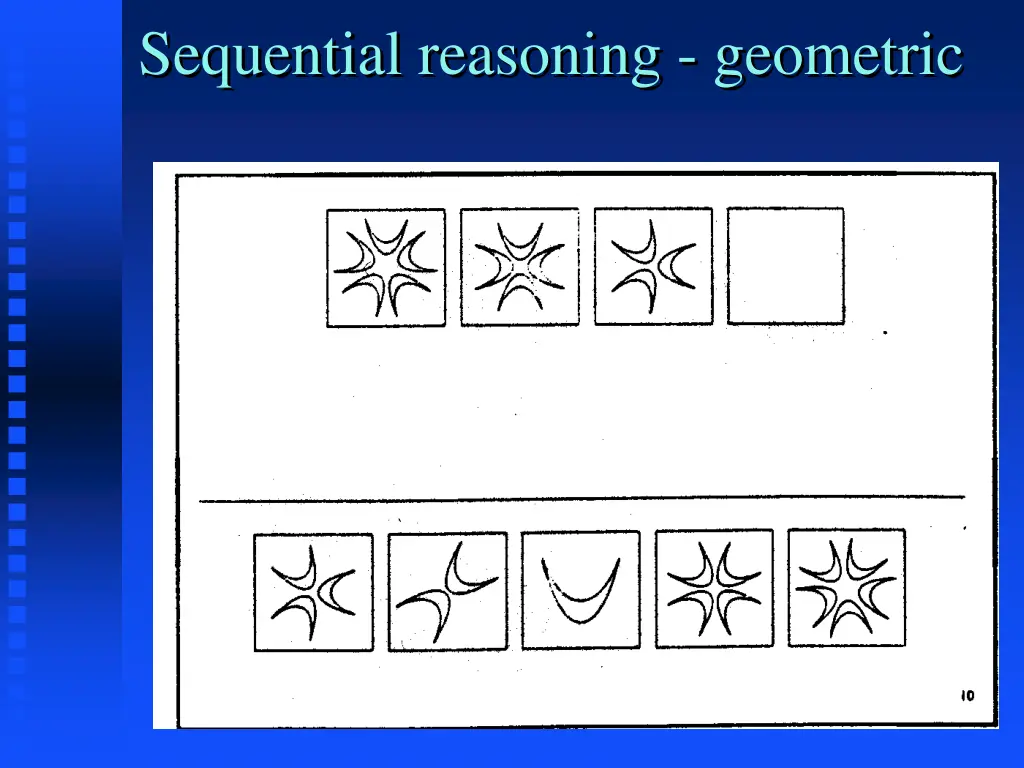 sequential reasoning geometric