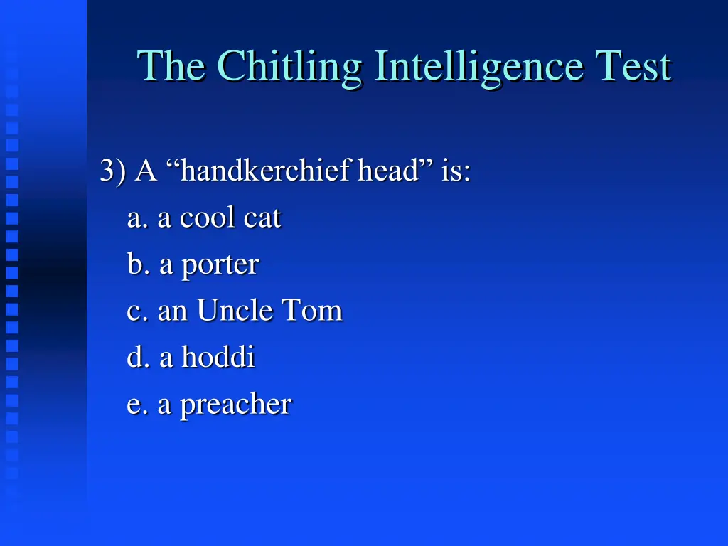 the chitling intelligence test 2