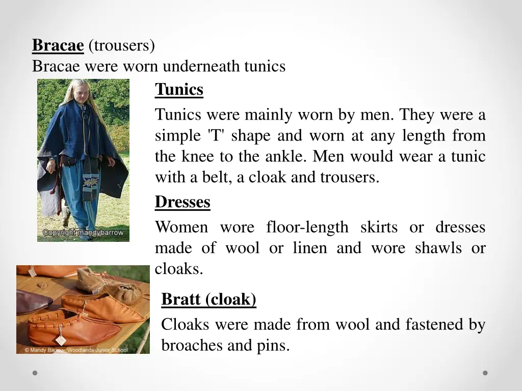 bracae trousers bracae were worn underneath