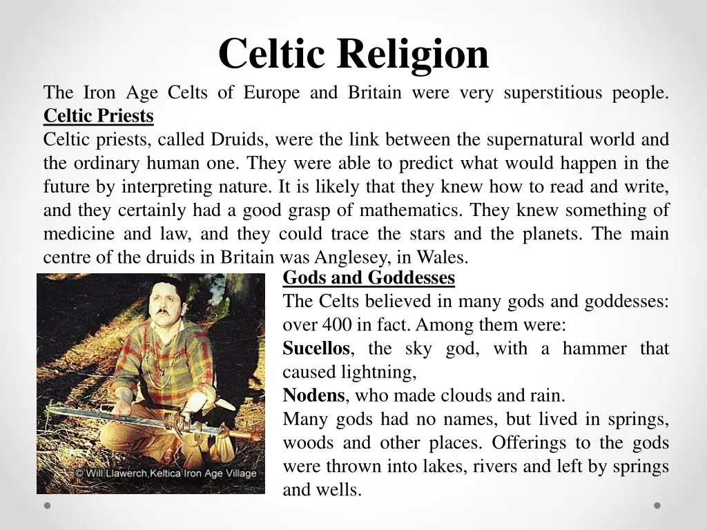 celtic religion