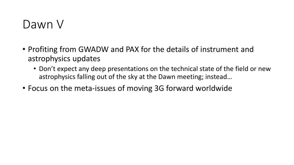 dawn v 1