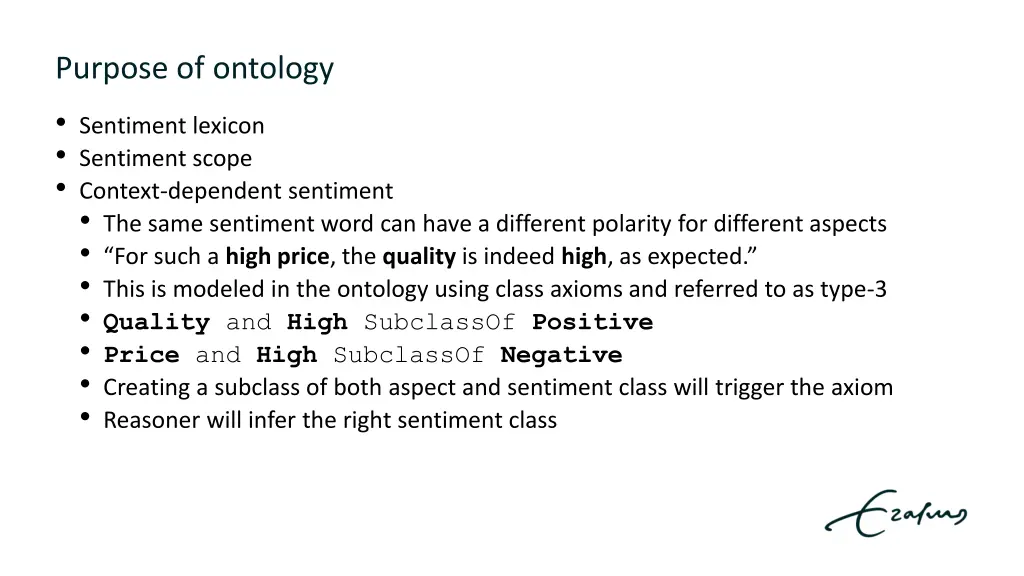 purpose of ontology sentiment lexicon sentiment 1