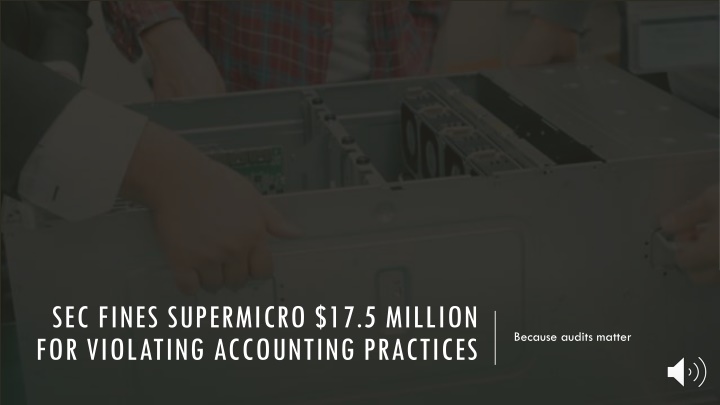 sec fines supermicro 17 5 million for violating