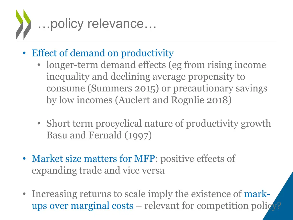 policy relevance
