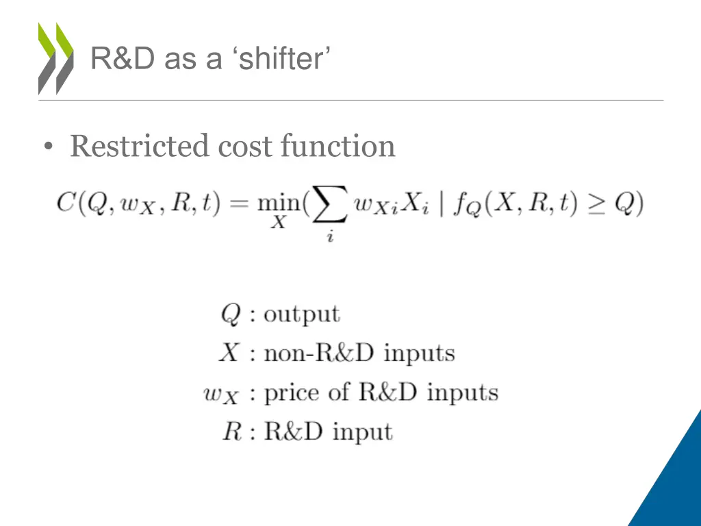 r d as a shifter