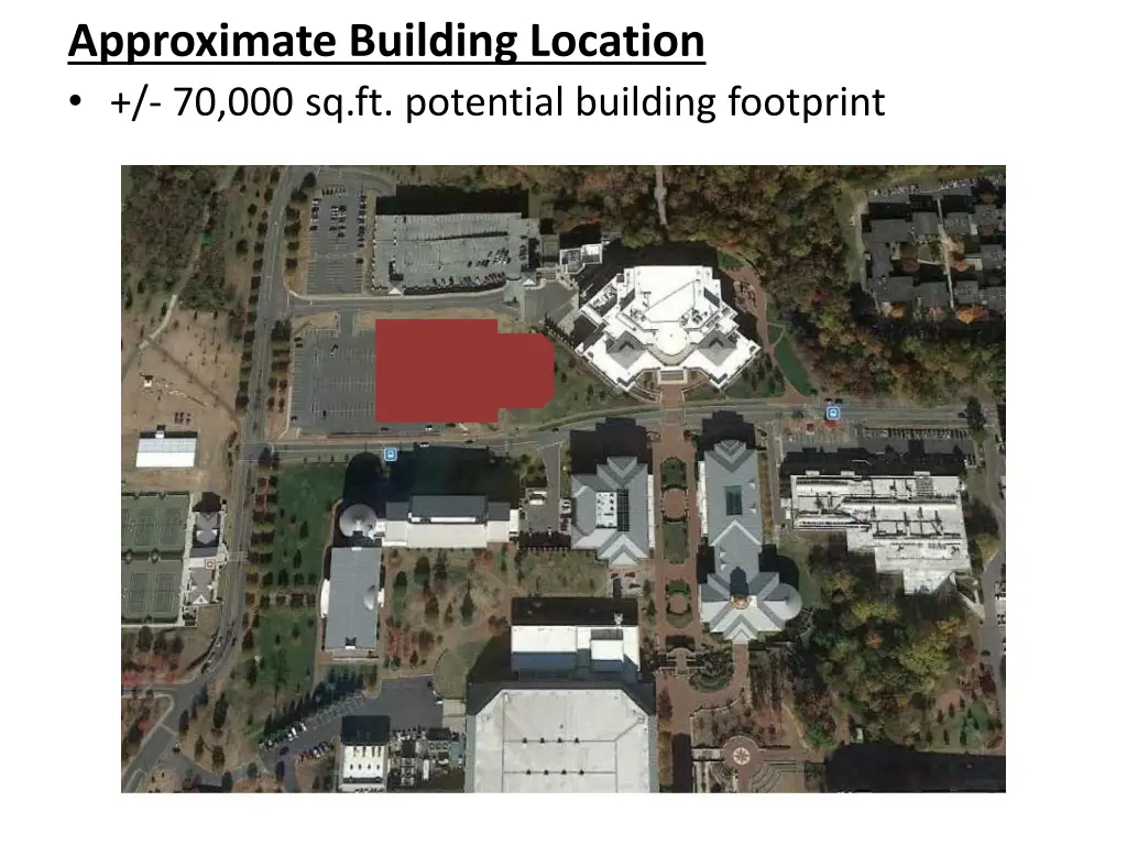 approximate building location