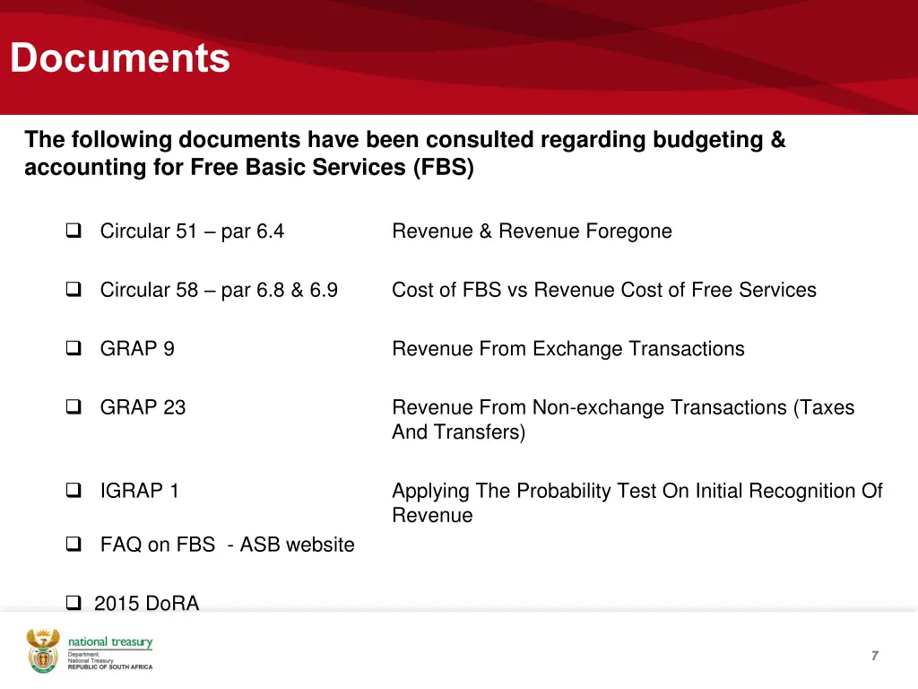 documents