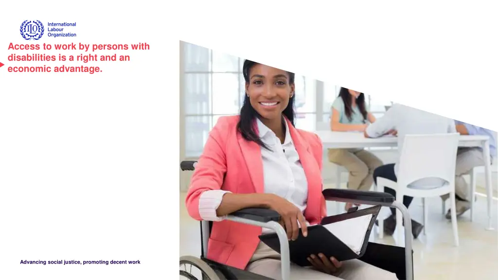 access to work by persons with disabilities