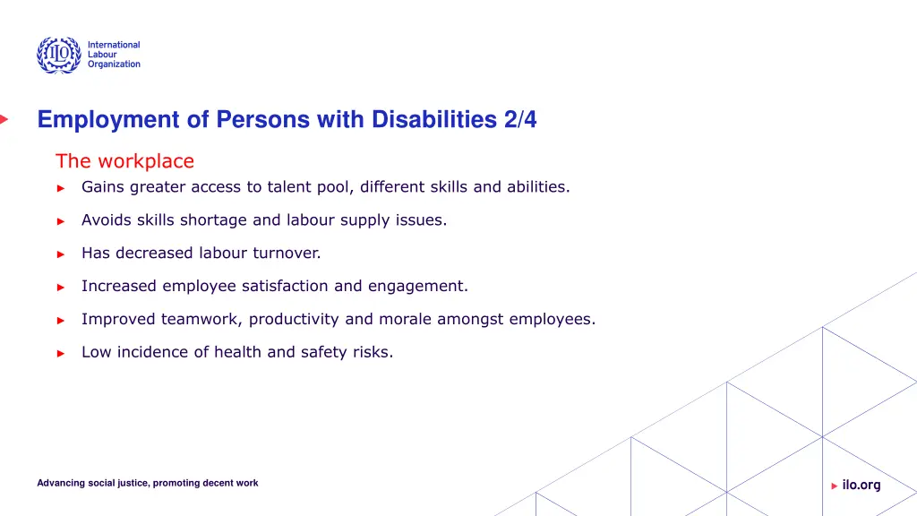employment of persons with disabilities 2 4