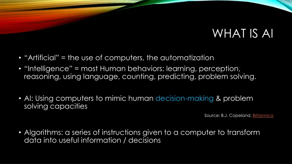 what is ai