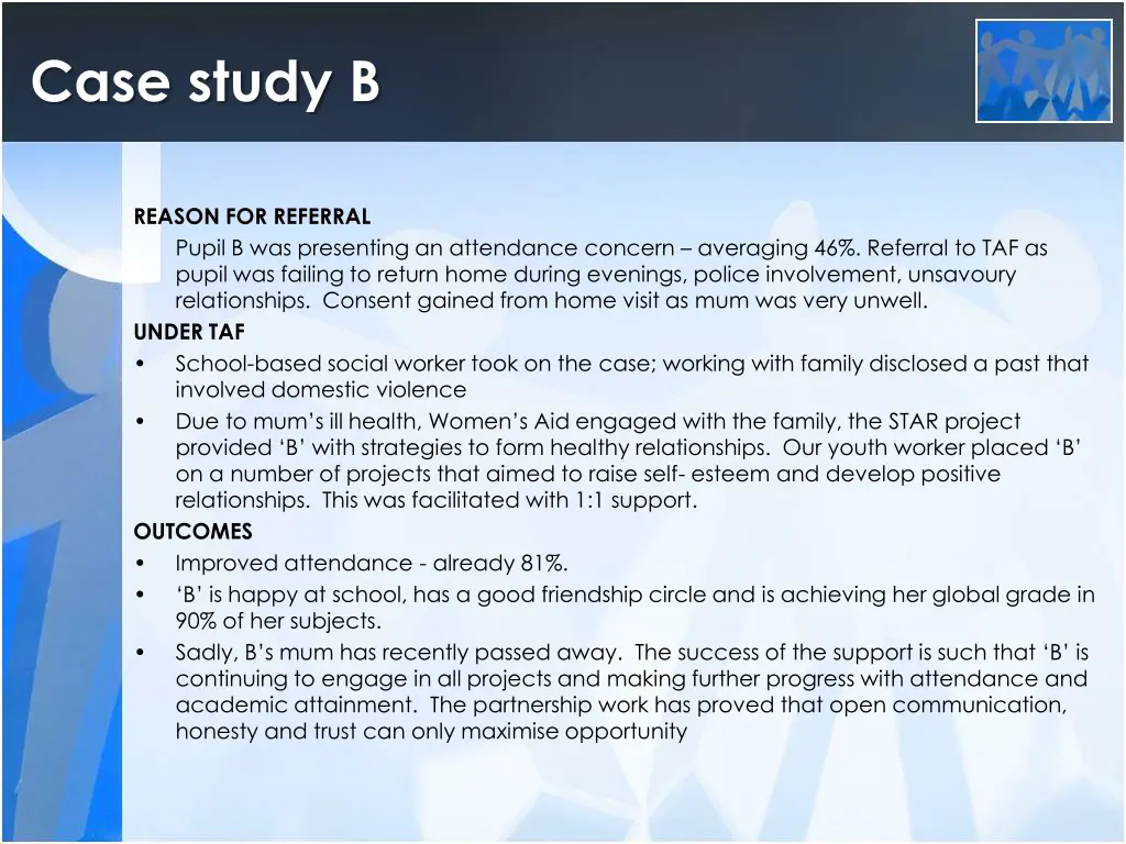 case study b