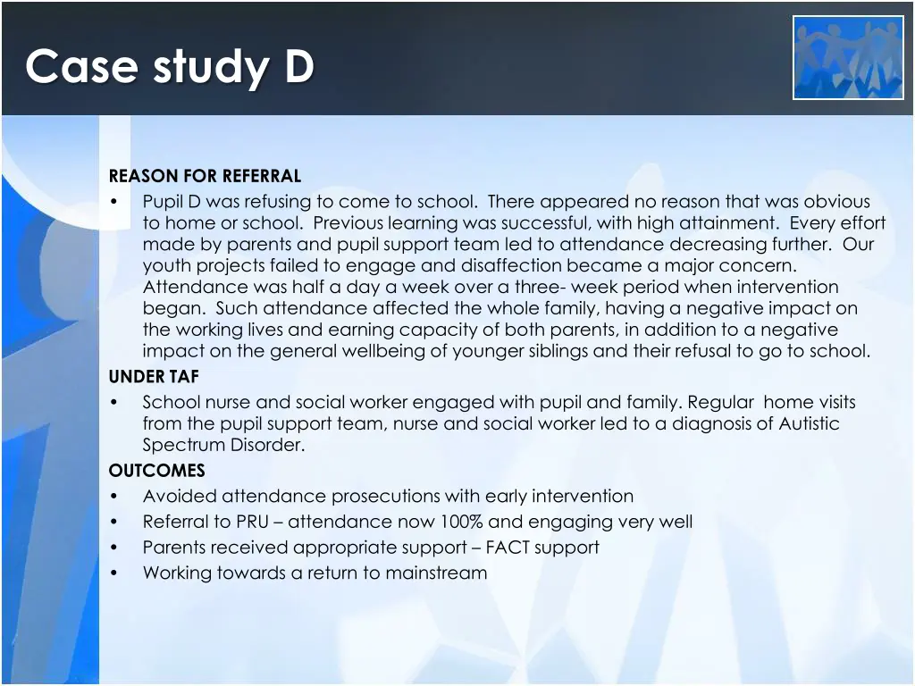 case study d