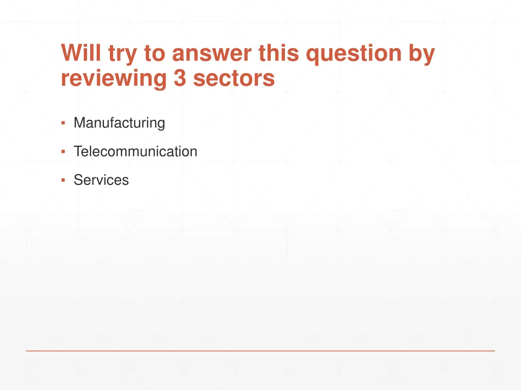 will try to answer this question by reviewing