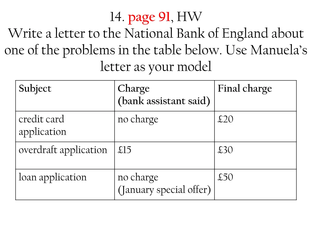 14 page 91 hw