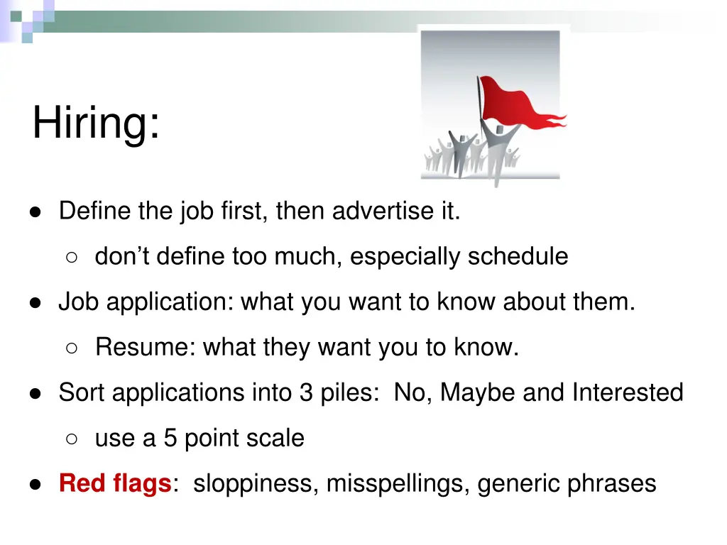 hiring