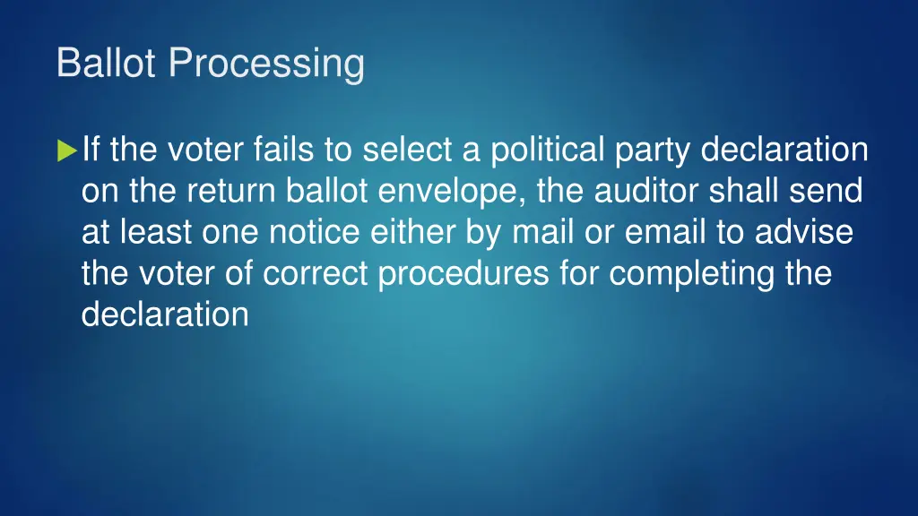 ballot processing 1