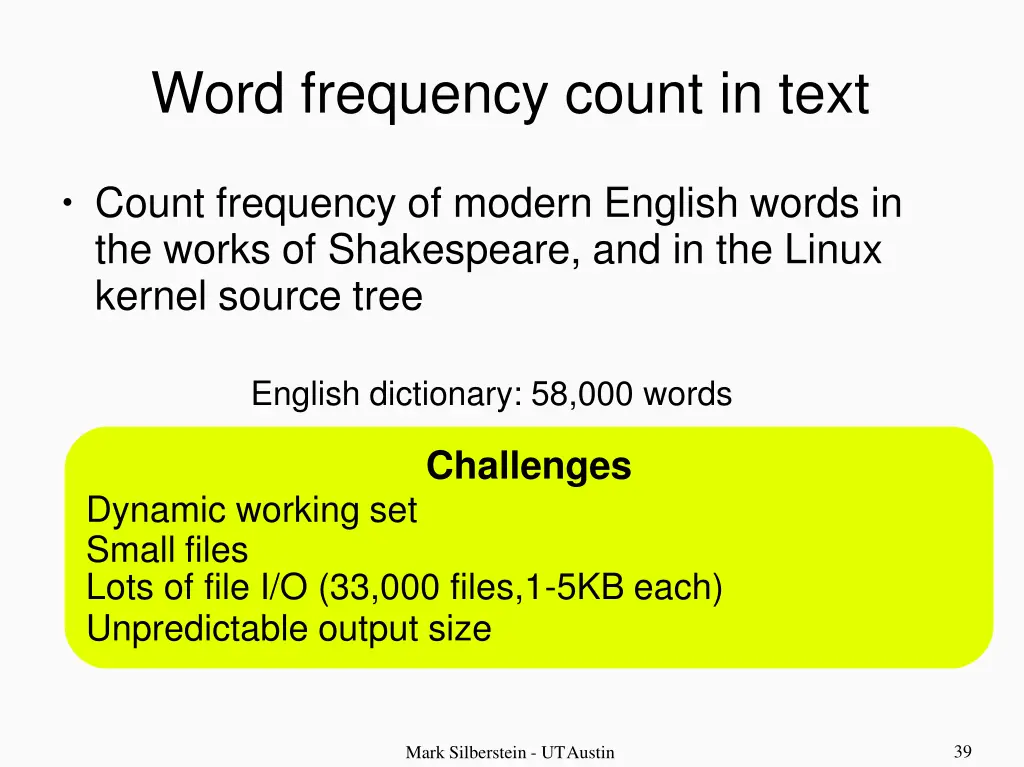 word frequency count in text