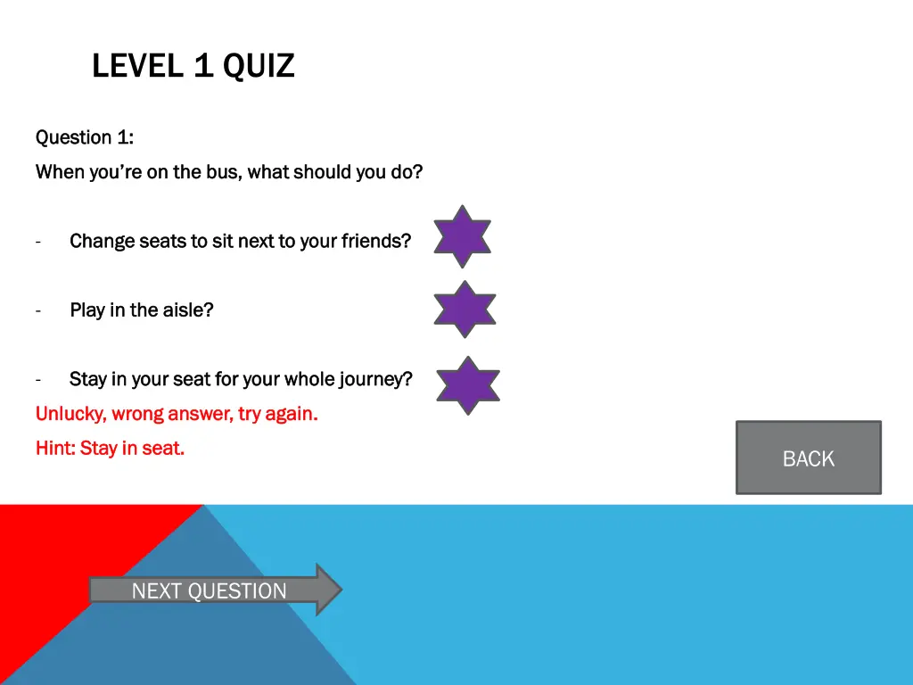 level 1 quiz 1