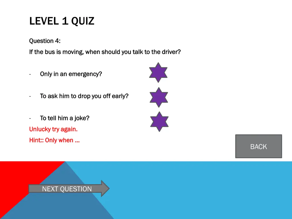 level 1 quiz 11