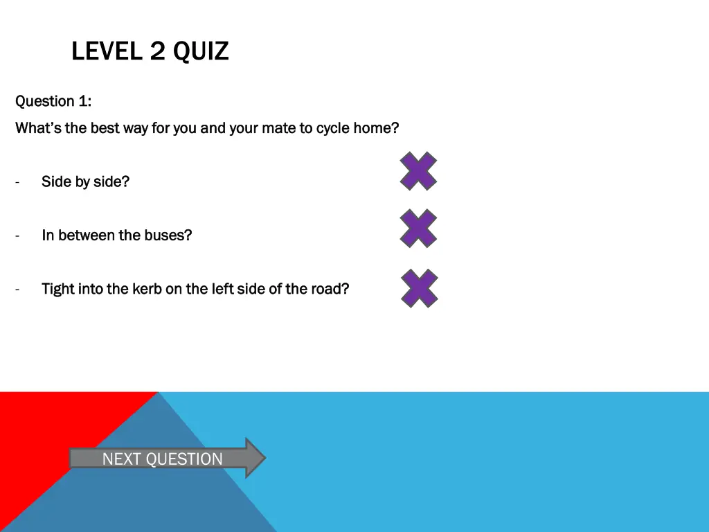 level 2 quiz