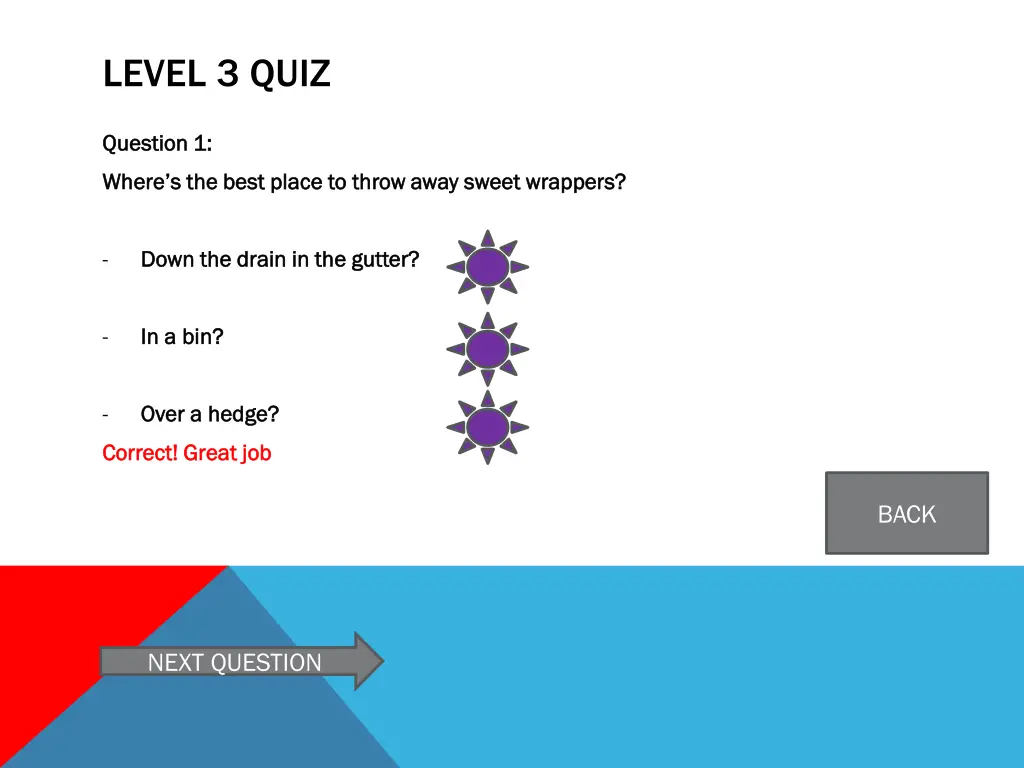 level 3 quiz 1