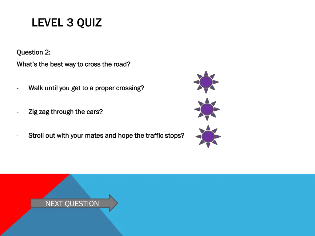 level 3 quiz 3