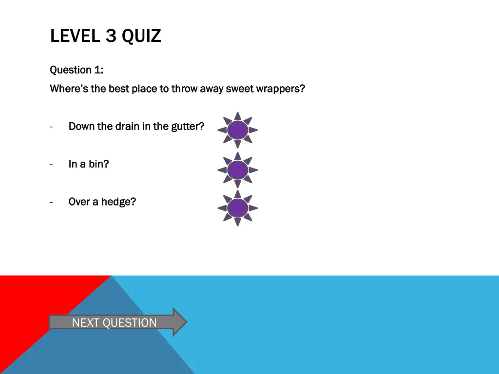 level 3 quiz