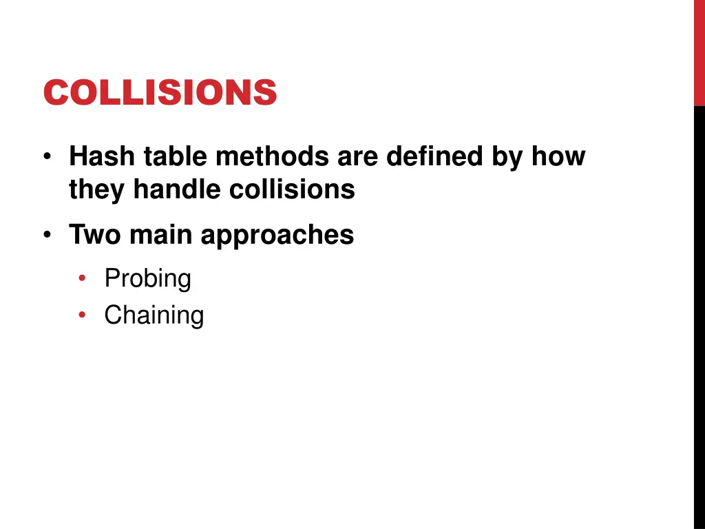 collisions