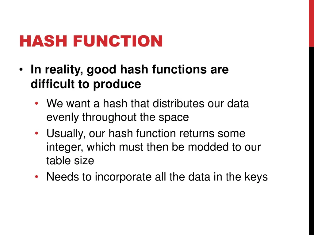hash function
