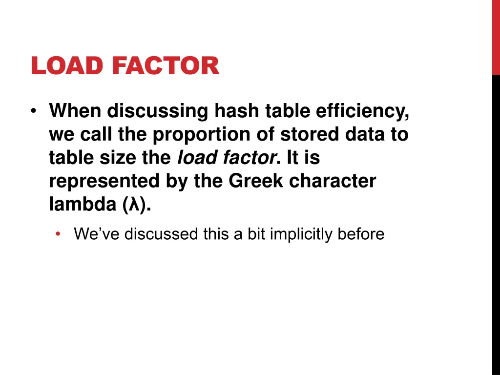load factor 1