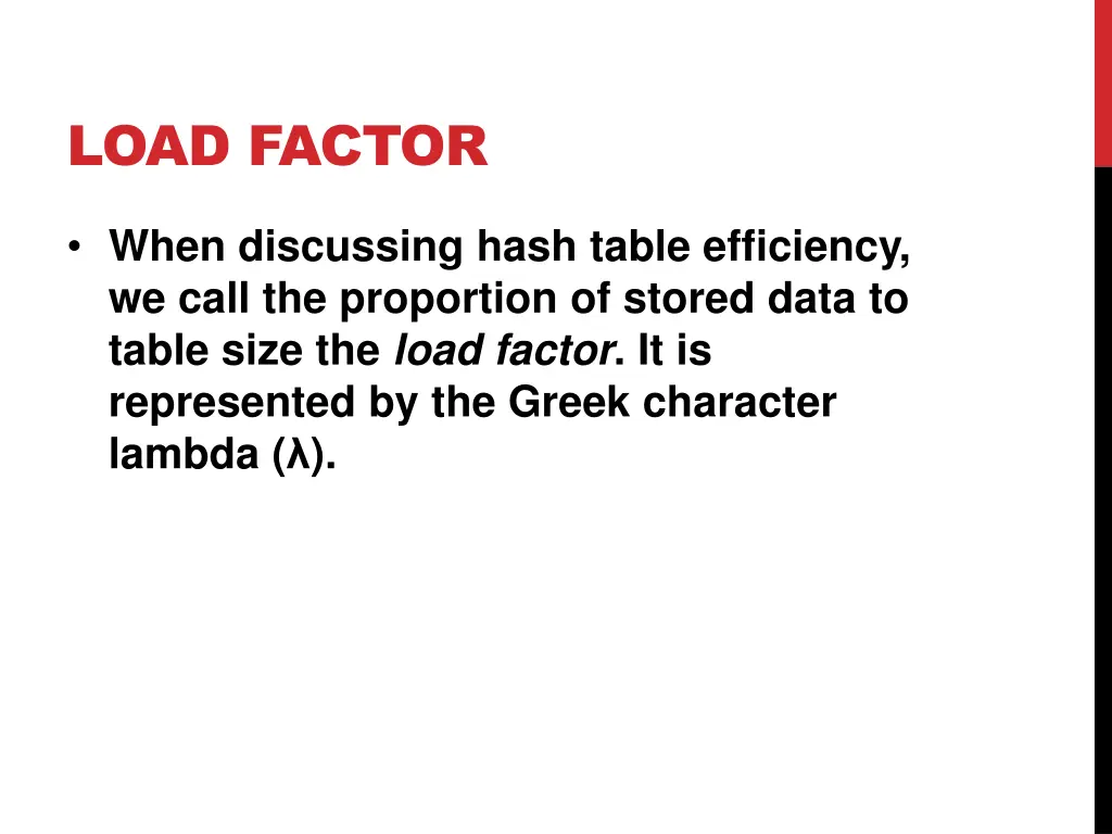 load factor