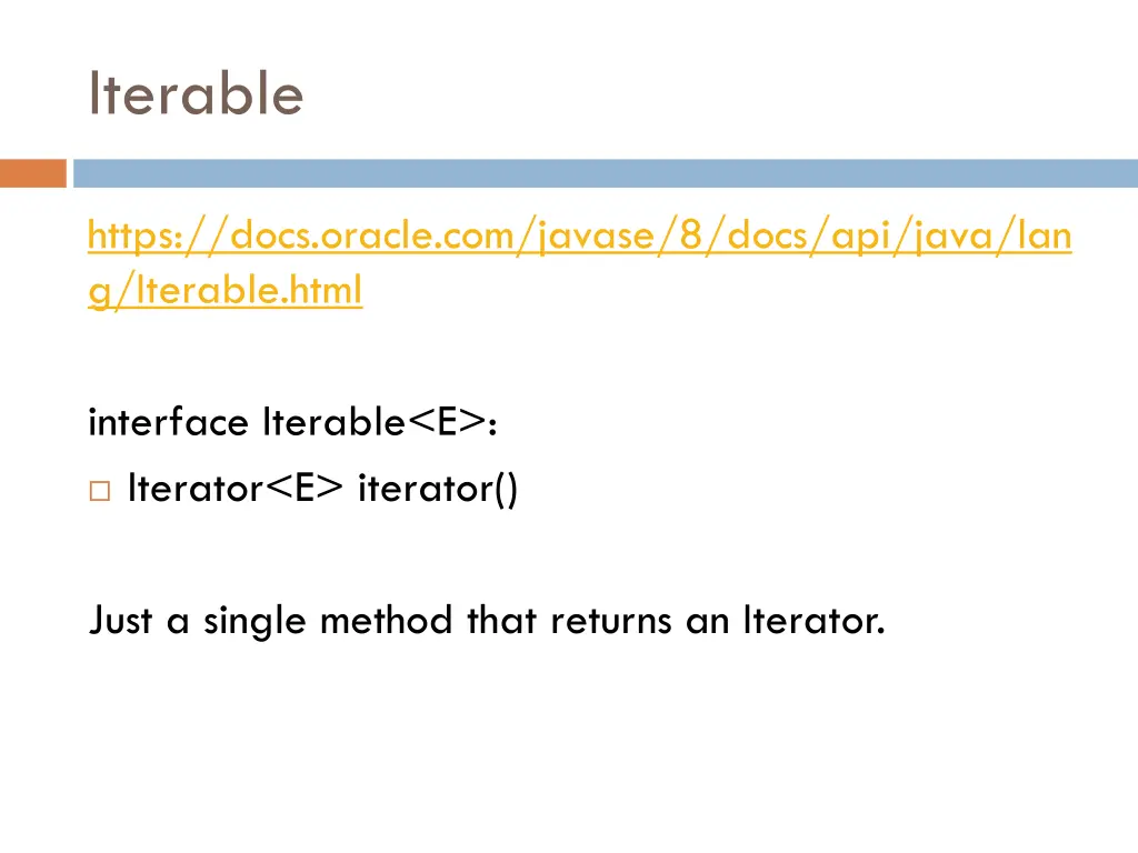 iterable